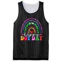 Rainbow Happy Dot Day 2024 15th September Mesh Reversible Basketball Jersey Tank