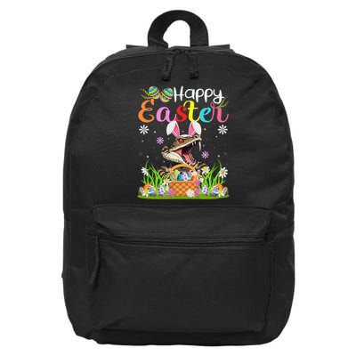 Rattlesnake Happy Easter Egg Hunt Bunny Ear Snake Easter 16 in Basic Backpack