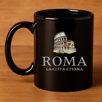 Rome He Eternal City Colosseum 11oz C Handle Ceramic Mug