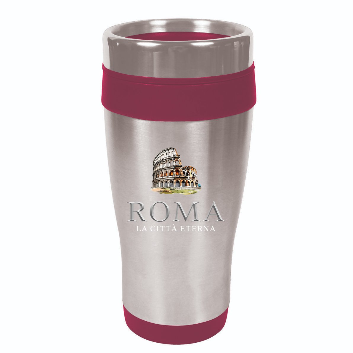 Rome He Eternal City Colosseum 16oz Travel Tumbler