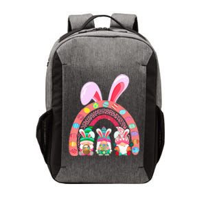 Rainbow Happy Easter Day Cute Gnome Easter Bunny Vector Backpack