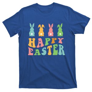 Retro Happy Easter Cute Bunny Rabbits Funny Easter Day Cute Gift T-Shirt