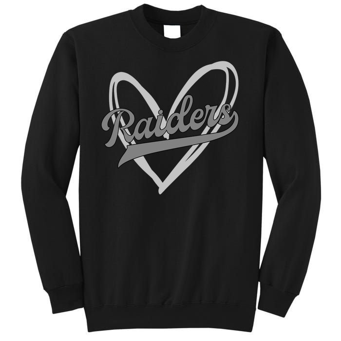 Raiders Heart Football Lover Sweatshirt