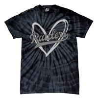 Raiders Heart Football Lover Tie-Dye T-Shirt