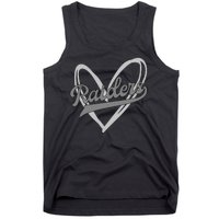 Raiders Heart Football Lover Tank Top