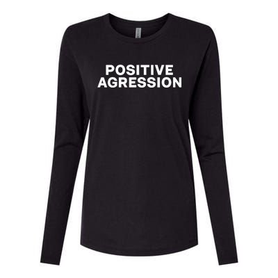 Revant Himatsingka Food Pharmer Positive Aggression Womens Cotton Relaxed Long Sleeve T-Shirt