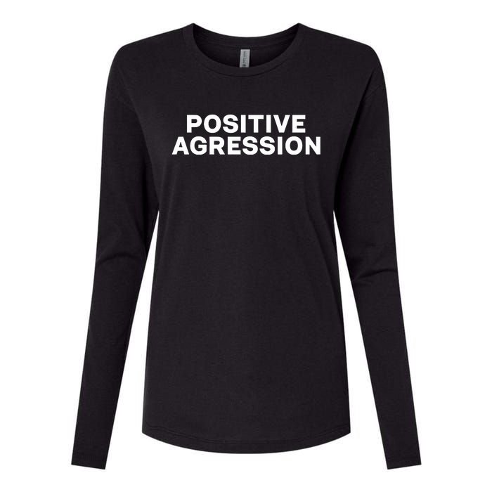 Revant Himatsingka Food Pharmer Positive Aggression Womens Cotton Relaxed Long Sleeve T-Shirt