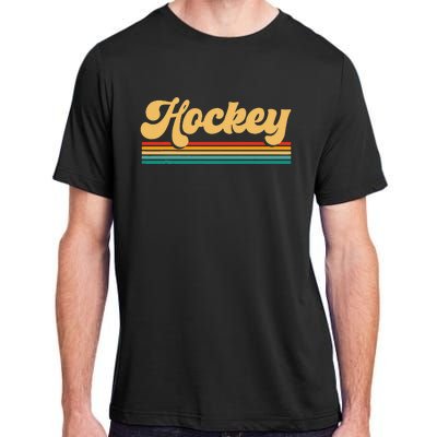 Retro Hockey Funny Hockey Player Vintage Adult ChromaSoft Performance T-Shirt