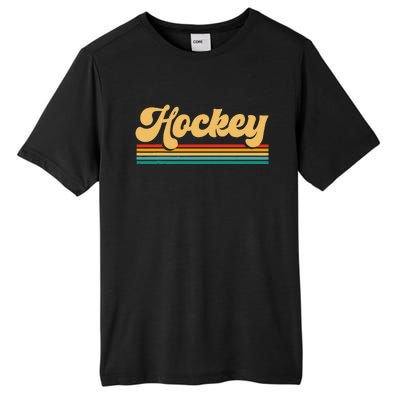 Retro Hockey Funny Hockey Player Vintage Tall Fusion ChromaSoft Performance T-Shirt