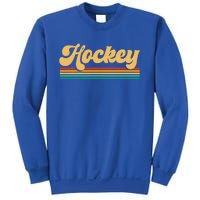 Retro Hockey Funny Hockey Player Vintage Sweatshirt