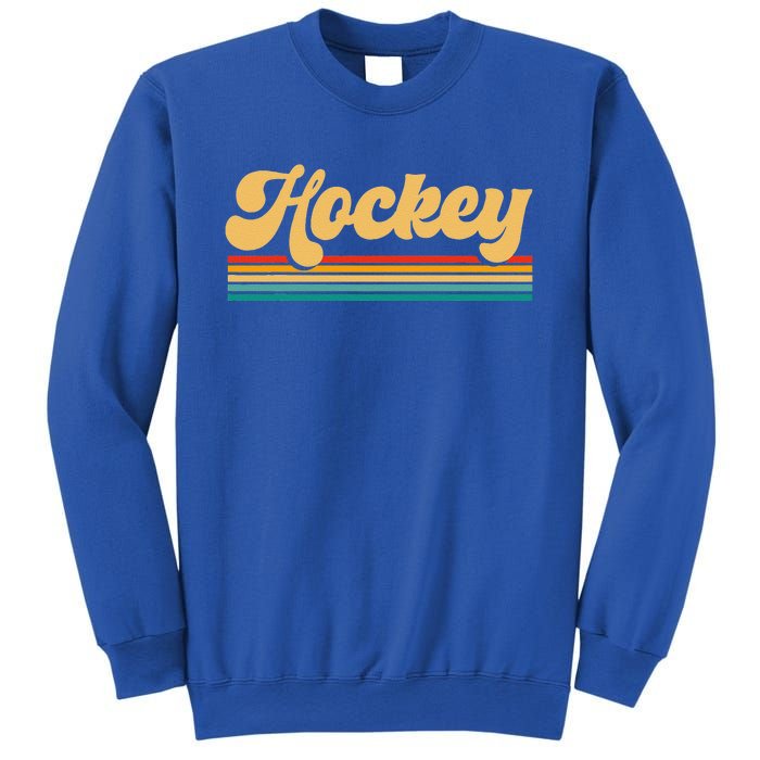 Retro Hockey Funny Hockey Player Vintage Sweatshirt