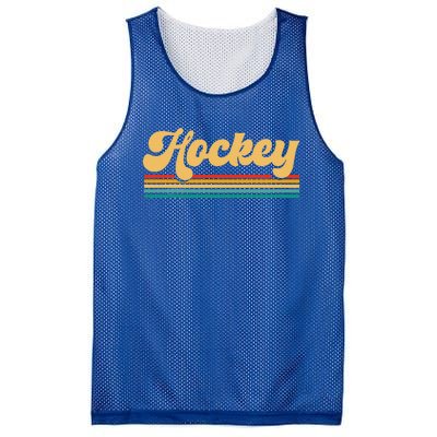 Retro Hockey Funny Hockey Player Vintage Mesh Reversible Basketball Jersey Tank