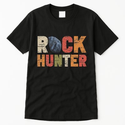 Rock Hunter Funny Rockhounding Petrology Geology Geode Lover Tall T-Shirt