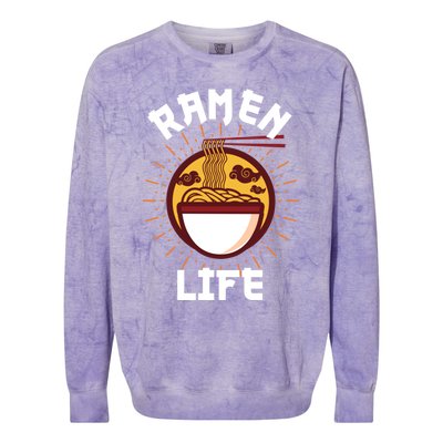 Ra Hoodie For Funny Japanese Noodles Wo Japan Colorblast Crewneck Sweatshirt