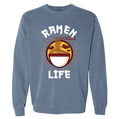 Ra Hoodie For Funny Japanese Noodles Wo Japan Garment-Dyed Sweatshirt