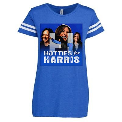 Retro Hotties For Harris Enza Ladies Jersey Football T-Shirt