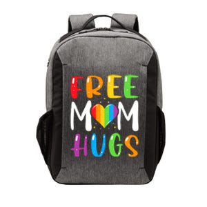 Rainbow Heart Free Mom Hugs Lgbt Pride Vector Backpack