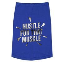 Retro Hustle For That Muscle Funny Workout Fitness Gym Funny Gift Doggie Tank