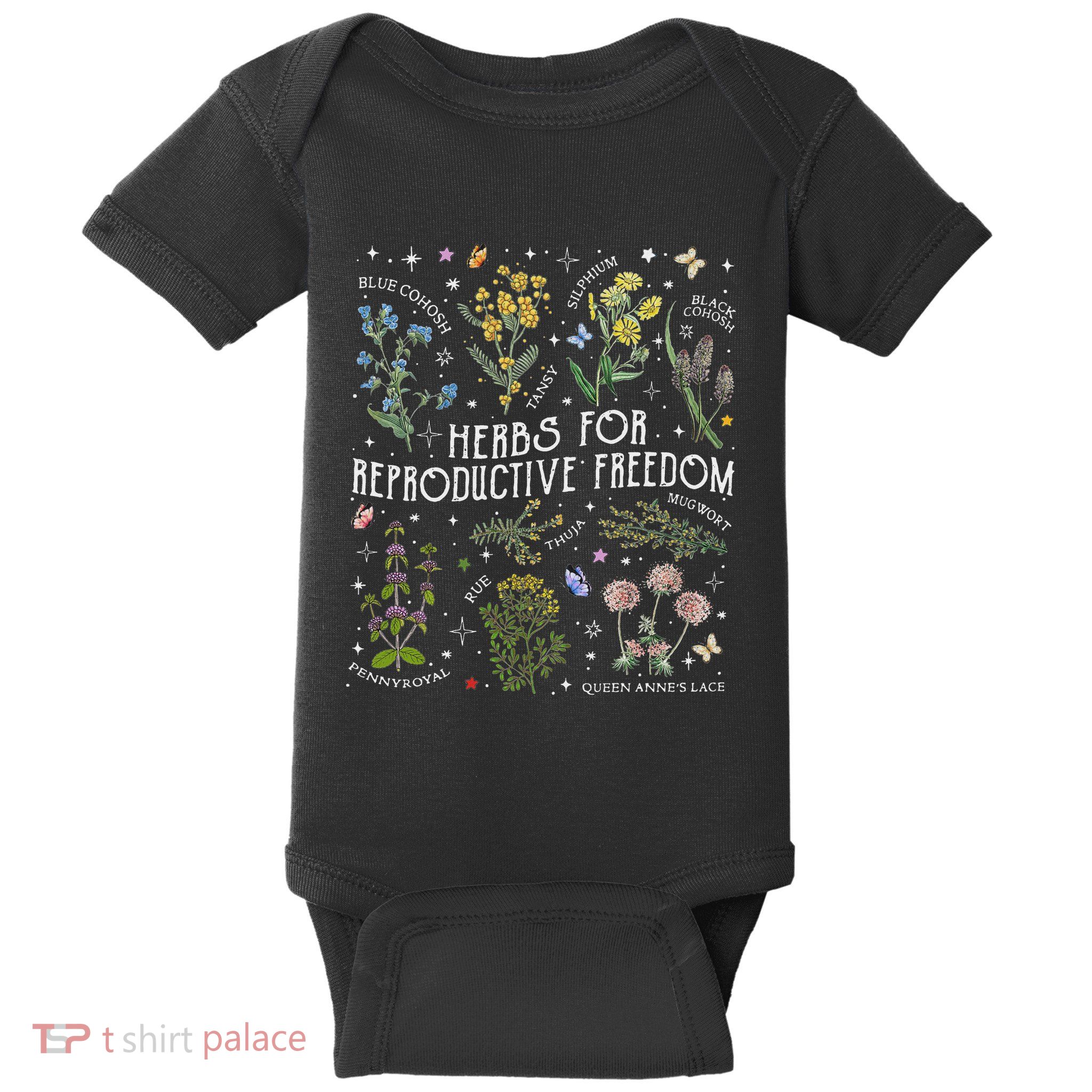Rights Herbs For Reproductive Freedom Herb Lover Baby Bodysuit