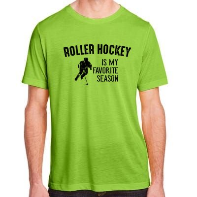 Roller Hockey Favorite Season Vintage Gift Adult ChromaSoft Performance T-Shirt