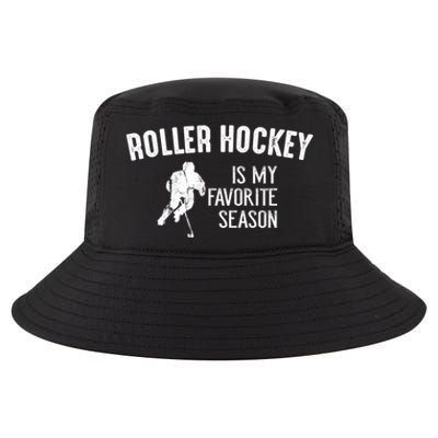 Roller Hockey Favorite Season Vintage Gift Cool Comfort Performance Bucket Hat