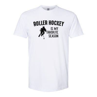 Roller Hockey Favorite Season Vintage Gift Softstyle CVC T-Shirt