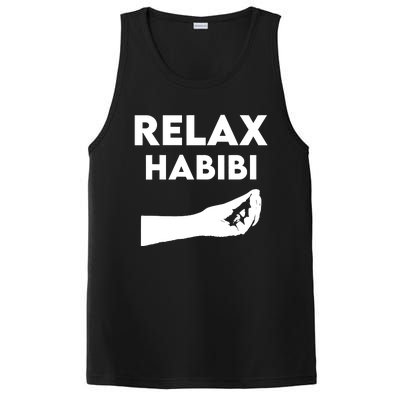 Relax Habibi Funny For Man Women PosiCharge Competitor Tank