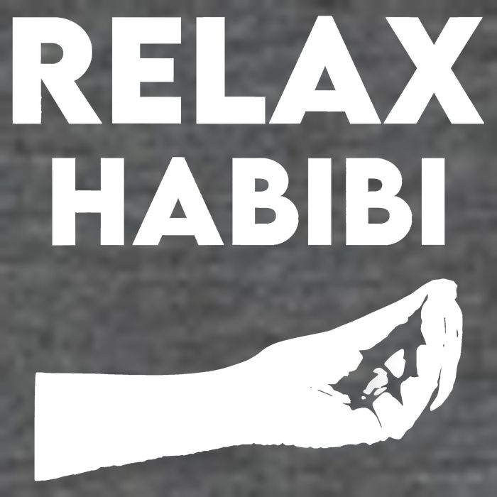 Relax Habibi Funny For Man Women Long Sleeve Shirt