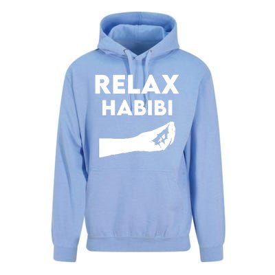 Relax Habibi Funny For Man Women Unisex Surf Hoodie