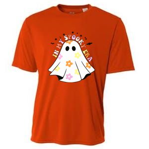 Retro Halloween Funny Ghost In My Spooky Era Spooky Season Gift Cooling Performance Crew T-Shirt