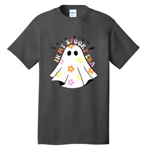 Retro Halloween Funny Ghost In My Spooky Era Spooky Season Gift Tall T-Shirt