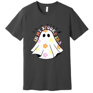 Retro Halloween Funny Ghost In My Spooky Era Spooky Season Gift Premium T-Shirt