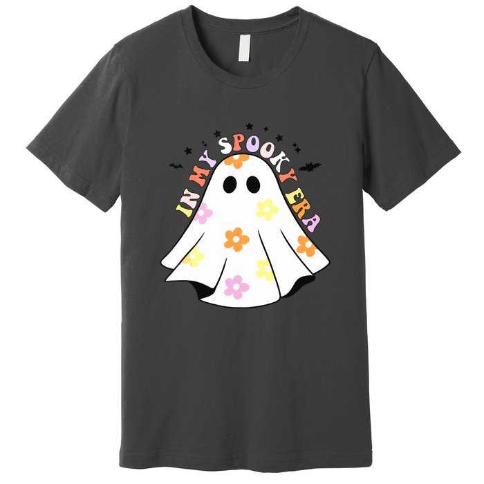 Retro Halloween Funny Ghost In My Spooky Era Spooky Season Gift Premium T-Shirt