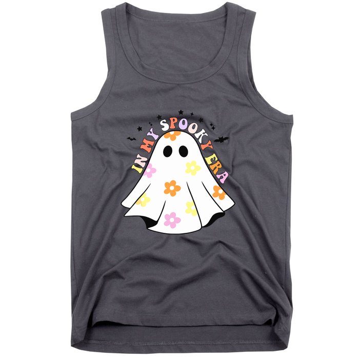 Retro Halloween Funny Ghost In My Spooky Era Spooky Season Gift Tank Top