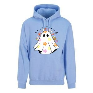 Retro Halloween Funny Ghost In My Spooky Era Spooky Season Gift Unisex Surf Hoodie