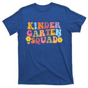 Retro Hippie Groovy Kindergarten Squad Funny Gift T-Shirt