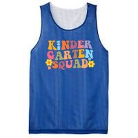 Retro Hippie Groovy Kindergarten Squad Funny Gift Mesh Reversible Basketball Jersey Tank