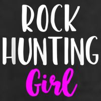 Rock Hunting Girl Women Hunter Collector Geologist Beanie