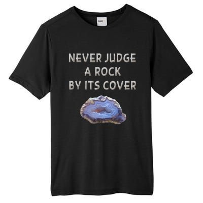 Rock Hound Geode Geology For Rock Collector Tall Fusion ChromaSoft Performance T-Shirt