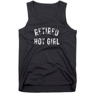 Retired Hot Girl Tank Top