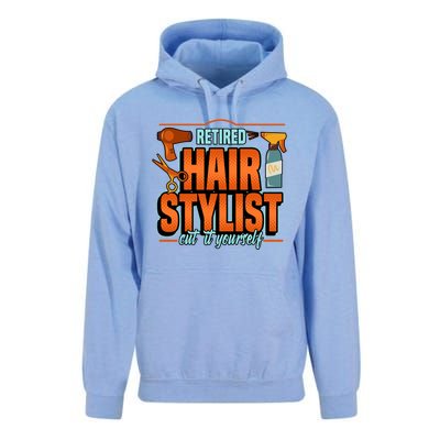 Retired Hairstylist Gift Unisex Surf Hoodie