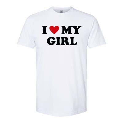 Red Heart Gift I Love My Gift Softstyle® CVC T-Shirt