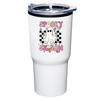 Retro Hippie Halloween Cute Ghost Spooky Season Funny Gifts Tumbler