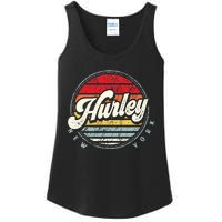 Retro Hurley Home State Cool 70s Style Sunset Ladies Essential Tank