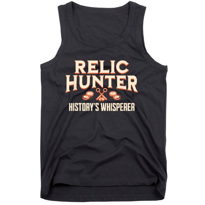 Relic Hunter HistoryS Whisperer Metal Detecting Tank Top