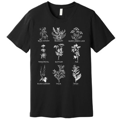 Reproductive Health Herbs Plant Lover Herbalist Premium T-Shirt