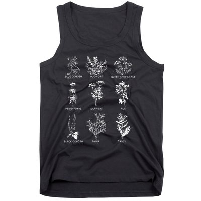 Reproductive Health Herbs Plant Lover Herbalist Tank Top