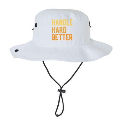 Retro Handle Hard Better Cute Gift Legacy Cool Fit Booney Bucket Hat