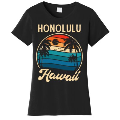 Retro Honolulu Hawaii Women's T-Shirt