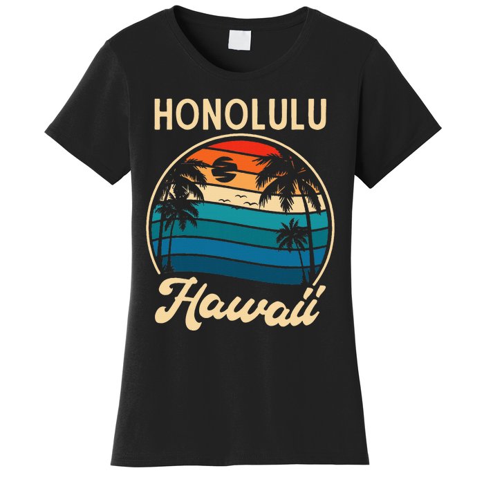 Retro Honolulu Hawaii Women's T-Shirt